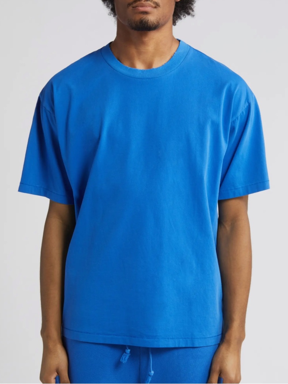 Men's Classic Crew Neck Short Sleeve T-Shirt - Blue